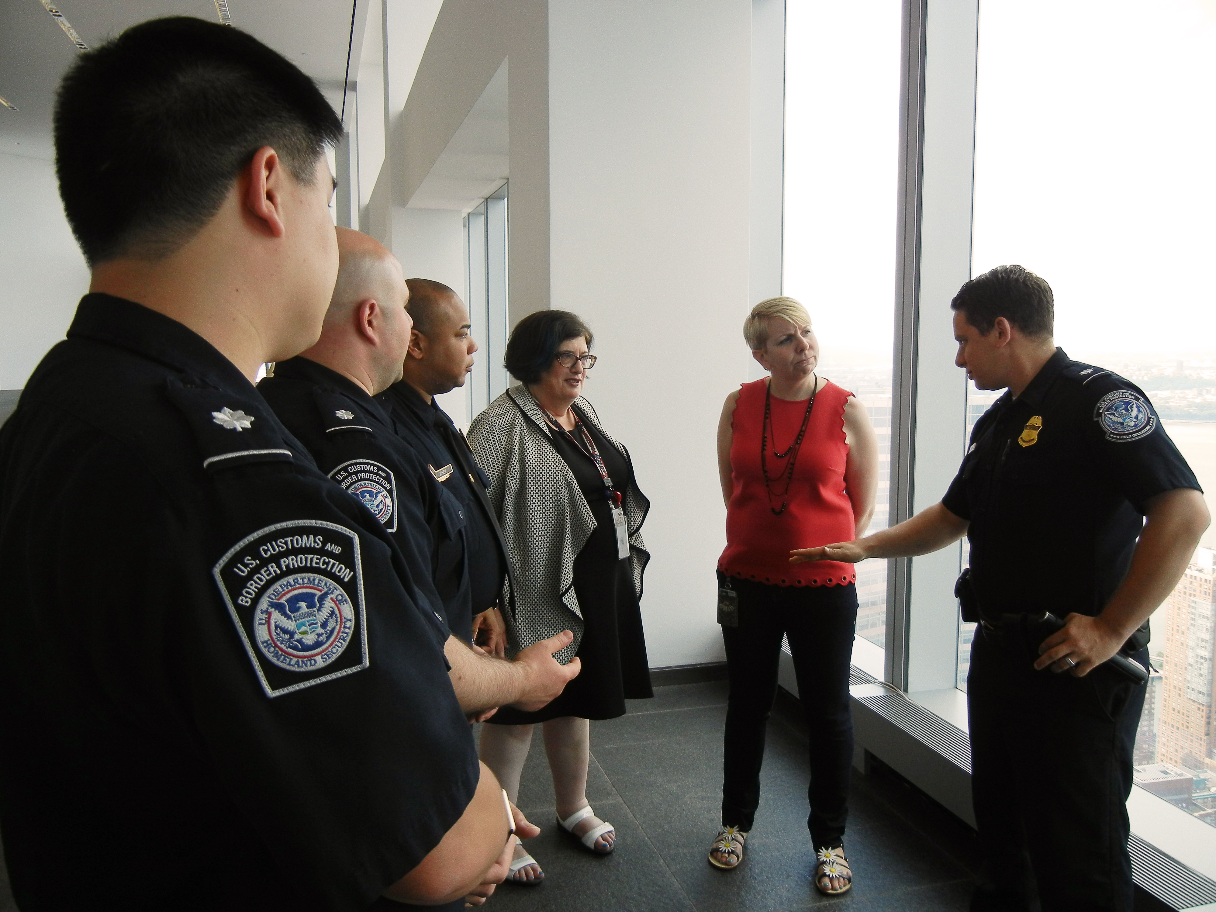 CBP employees discuss agency operations