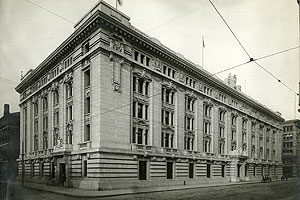 San Francisco Customhouse as it appeared in 1912.
