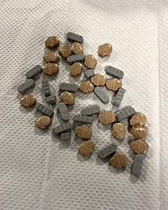 U.S. Customs and Border Protection officers and K9 Cinkos detected a small cache of various narcotics in the baggage of a Global Entry trusted traveler member at Washington Dulles International Airport on October 22, 2024.