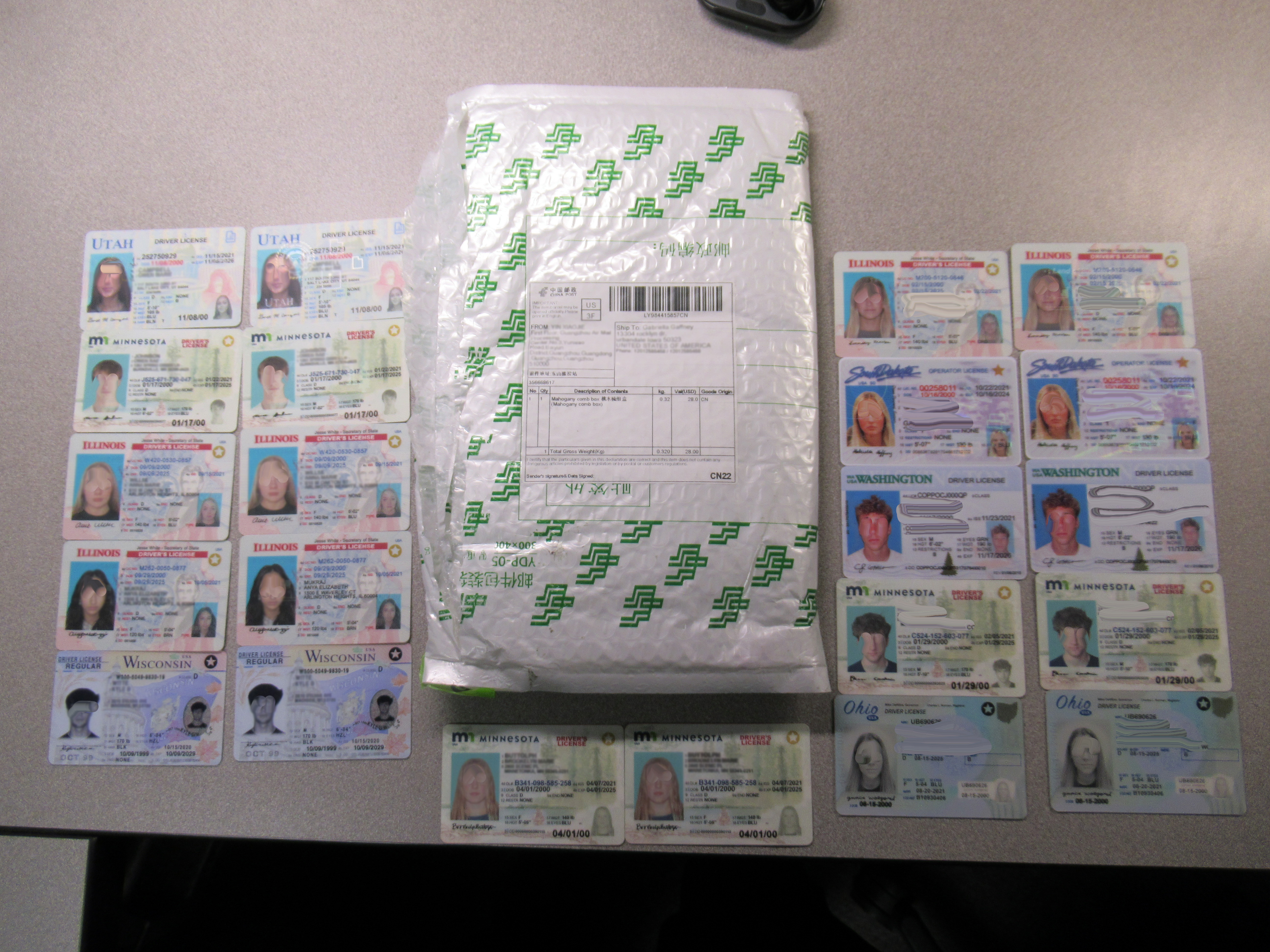 In Two Weeks Chicago CBP Seizes 743 Counterfeit IDs U S Customs And 