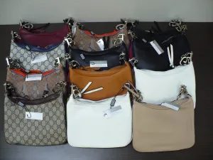 Fake Gucci purses that were seized