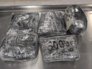 Packages containing nearly 12 pounds of heroin seized by CBP officers at Eagle Pass Port of Entry.