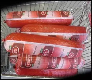 Seized bologna rolls.