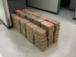 Methamphetamine-filled packages seized by CBP officers.