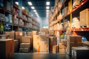 Small packages in warehouse setting