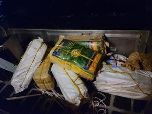 Bales of cocaine seized in Cabo Rojo, Puerto Rico