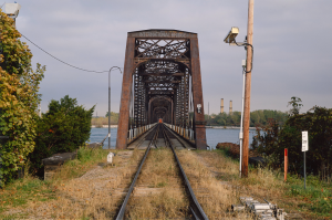 International Railroad Bridge, Buffalo, New York.