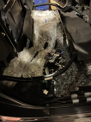 CBP Officers discover methamphetamine concealed under rear seats of a pick-up truck