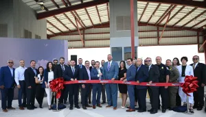 CBP, GSA, City of Pharr and other federal, state and local elected officials and international trade stakeholders gathered to cut the ribbon on a small scale infrastructure improvement project under the Donations Acceptance Program at Pharr International Bridge.