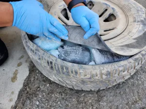 Spare tire blue fentanyl