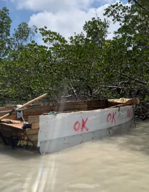 Homemade vessel found in Florida Keys