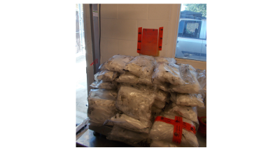 Mixed drug load CBP officers removed from auxiliary fuel tank.