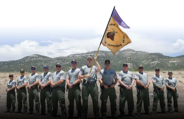 Group of the Border Patrol’s National Pistol Team and marksmanship development unit competed at the 2016 Rocky Mountain Nationals in Raton, New Mexico.