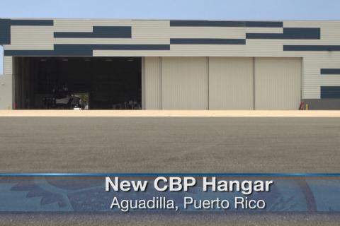 Photo of new hanger in Aguadilla, PR