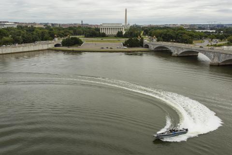 Coastal Interceptor Vessel on the Potomac