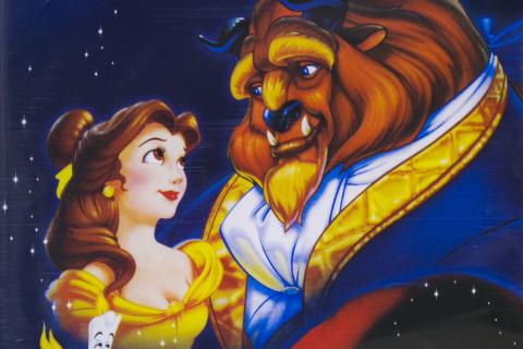 Photo of fake Beauty and the Beast DVD front cover