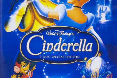 Photo of fake Cinderella DVD cover