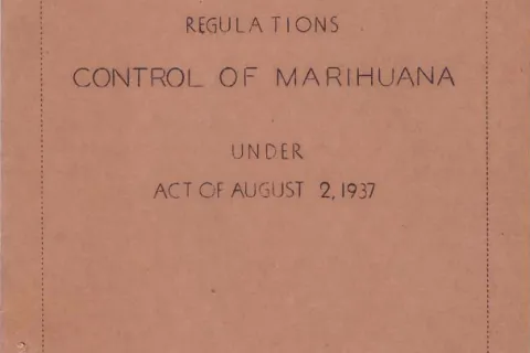 Control of Marihuana