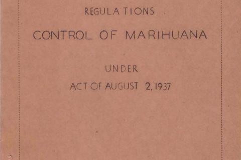 Control of Marihuana
