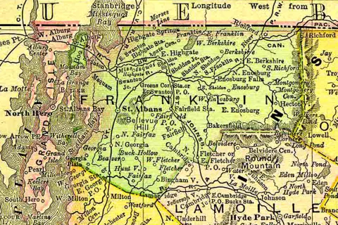 Morses Line Hamlet Map