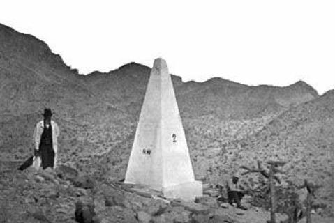 Century Old Obelisks Mark U.S. Mexico Boundary Line