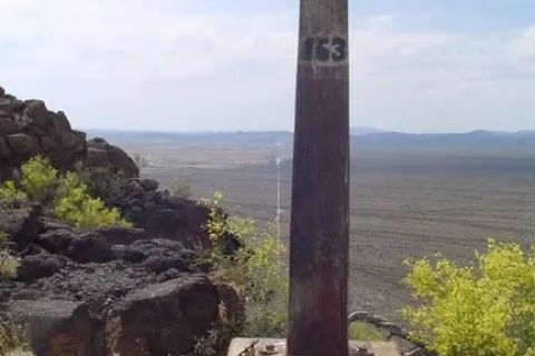 Century Old Obelisks Mark U.S. Mexico Boundary Line