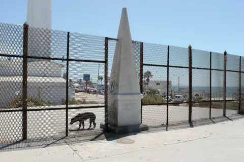 Century Old Obelisks Mark U.S. Mexico Boundary Line