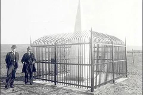 Century Old Obelisks Mark U.S. Mexico Boundary Line