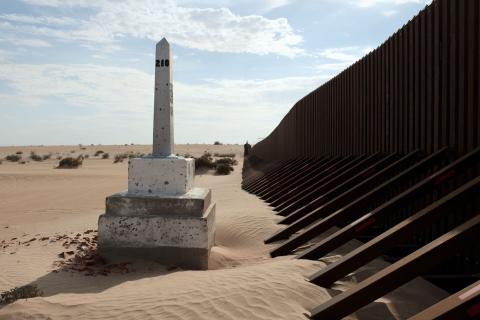 Century Old Obelisks Mark U.S. Mexico Boundary Line