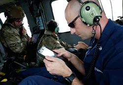 CBP Air and Marine Operations helicopter crews work with federal, state and local partners in storm-damaged areas of North and South Carolina.