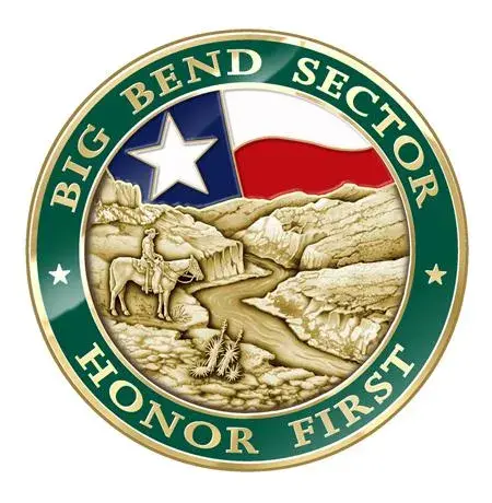 Front of Big Bend Challenge Coin