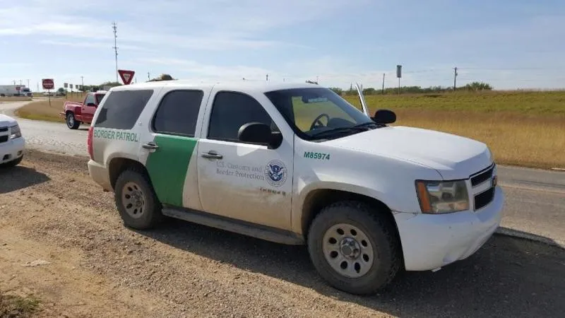 Photo of cloned Border Patrol vehicle