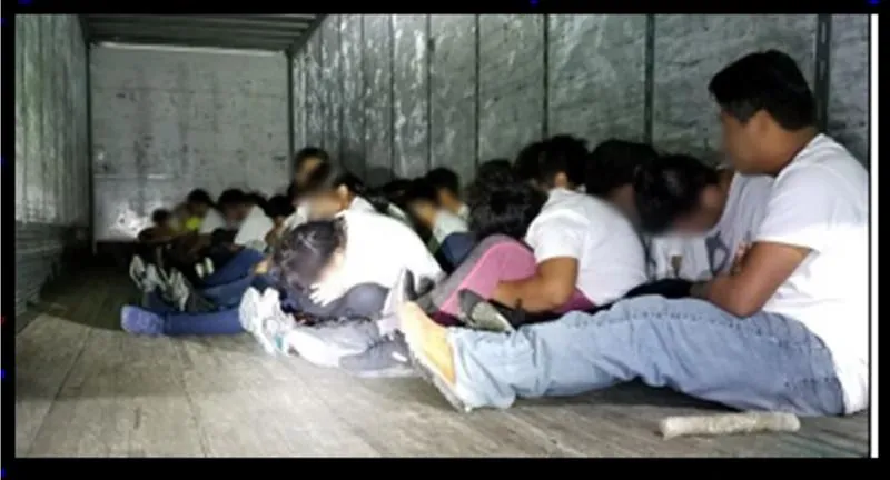 Border Patrol Discovers Large Human Smuggling Attempt 