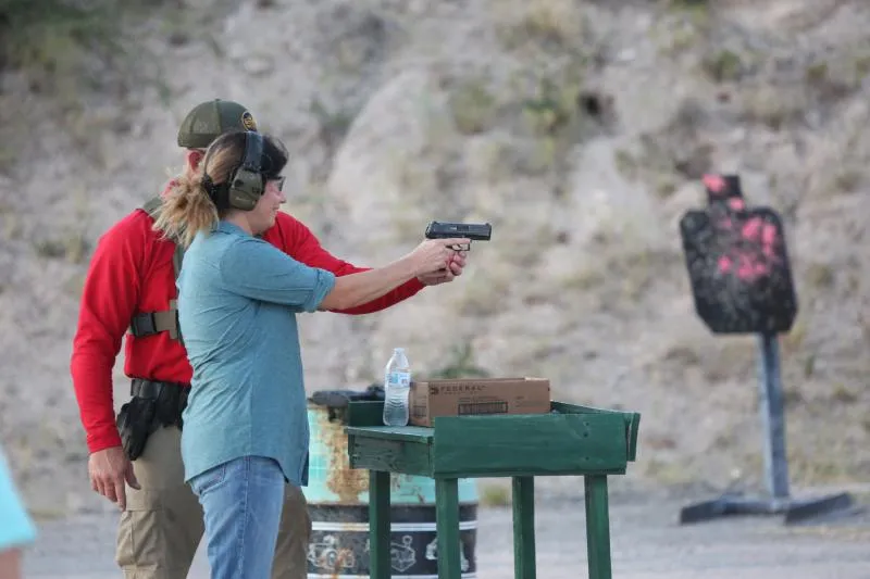 Students participated in interactive lessons including use-of-force, and firearms.