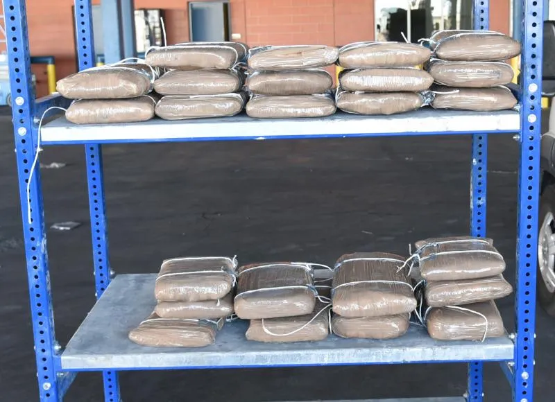 Packages containing more than 140 pounds of methamphetamine seized by CBP officers at Laredo Port of Entry