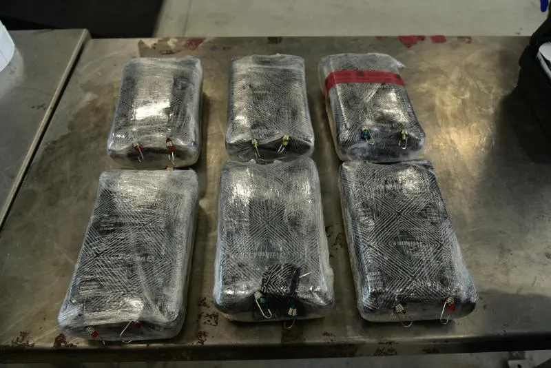 Packages containing 28 pounds of fentanyl seized by CBP officers at Laredo Port of Entry