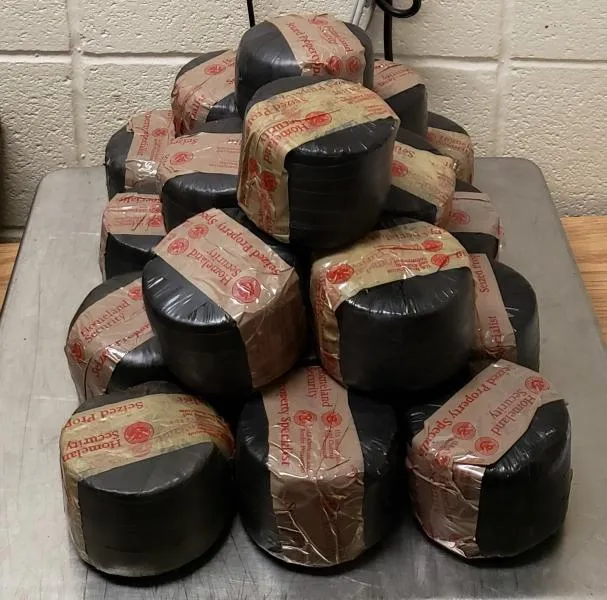 Packages containing nearly 25 pounds of methamphetamine seized by CBP officers at Roma Port of Entry