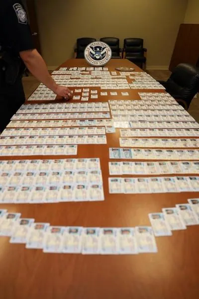 Counterfeit driver's licenses seized in Dallas