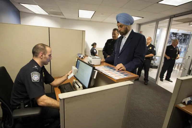 Ambassador Navtej Sarna, India’s Ambassador to the U.S., was the first Indian citizen to enroll in Global Entry.