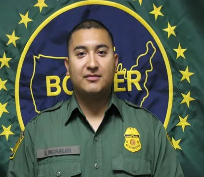 A photo of fallen Border Patrol Agent Isaac Morales