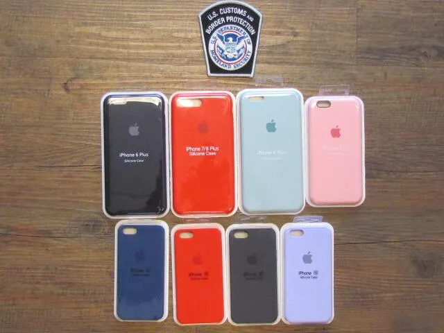 On November 9, 2020, CBP Officers in Minneapolis seized a shipment containing more than $41,000 worth of counterfeit Apple and Samsung accessories.