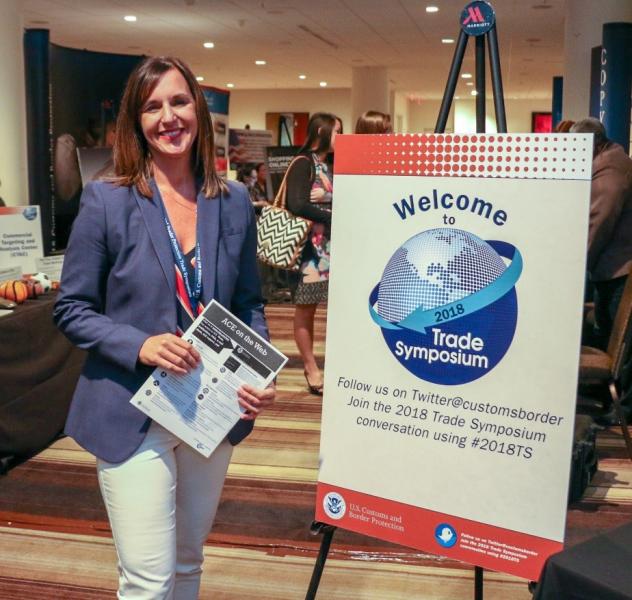 Lisa Schulte, senior director of global trade services for Target, one of the largest mass merchandizing retailers in the U.S. and importers of containerized freight, attended the Trade Symposium to hear updates on CBP’s priorities and strategic initiatives.