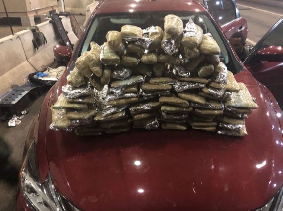 Eighty packages of methamphetamine were found in a Phoenix woman's car May 25, 2019.