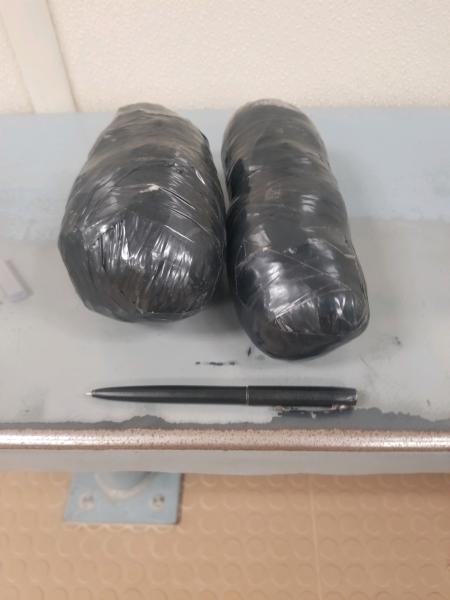 Border Patrol agents assigned to the Calexico Station seized packages filled with methamphetamine in two separate events.  