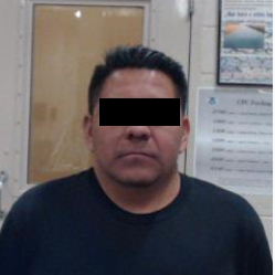 Carlos Campos, convicted sex offender arrested by Border Patrol.