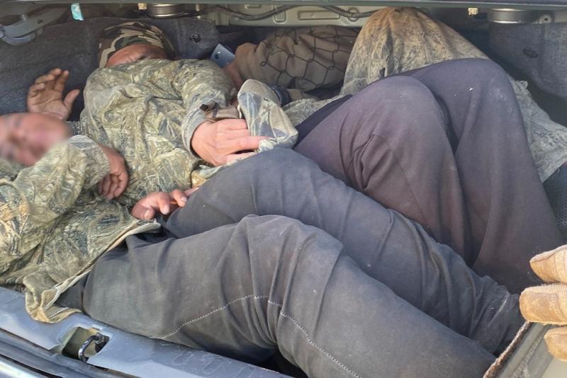 Border agents discovered illegal aliens hidden inside of a vehicle stopped west of Tucson on Thursday 