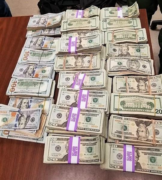 YUMA, Ariz. – Yuma Sector Border Patrol agents arrested three United States citizens, confiscated nearly $100,000 in cash in suspected drug smuggling money and seized a stolen vehicle in two separate events near Blythe, California.