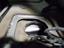 Officers located packages of cocaine inside the fuel tank of a smuggling vehicle