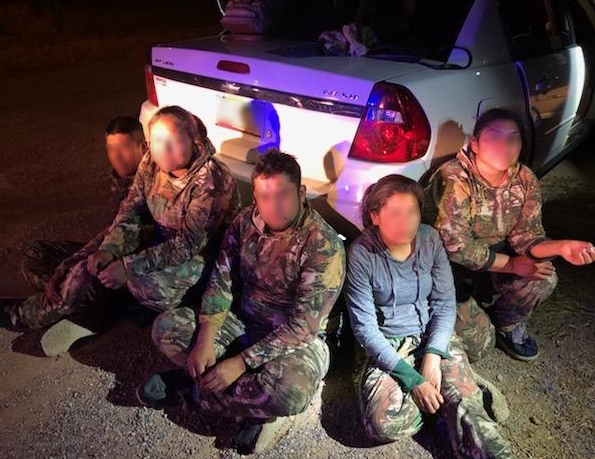 Agents stopped what would become an alien smuggling vehicle on the Tohono O'odham Reservation
