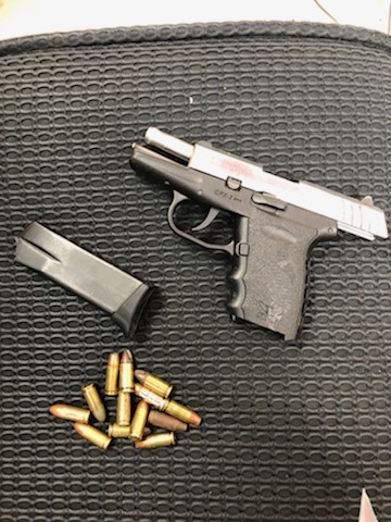 Agents seized a loaded handgun as well as some drugs and paraphernalia 